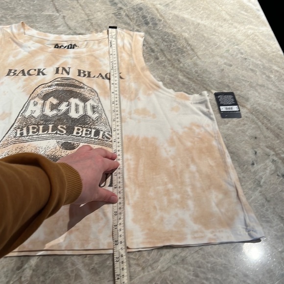 Lucky Brand AC/DC Back in Black Tank, size XL - Picture 2 of 7